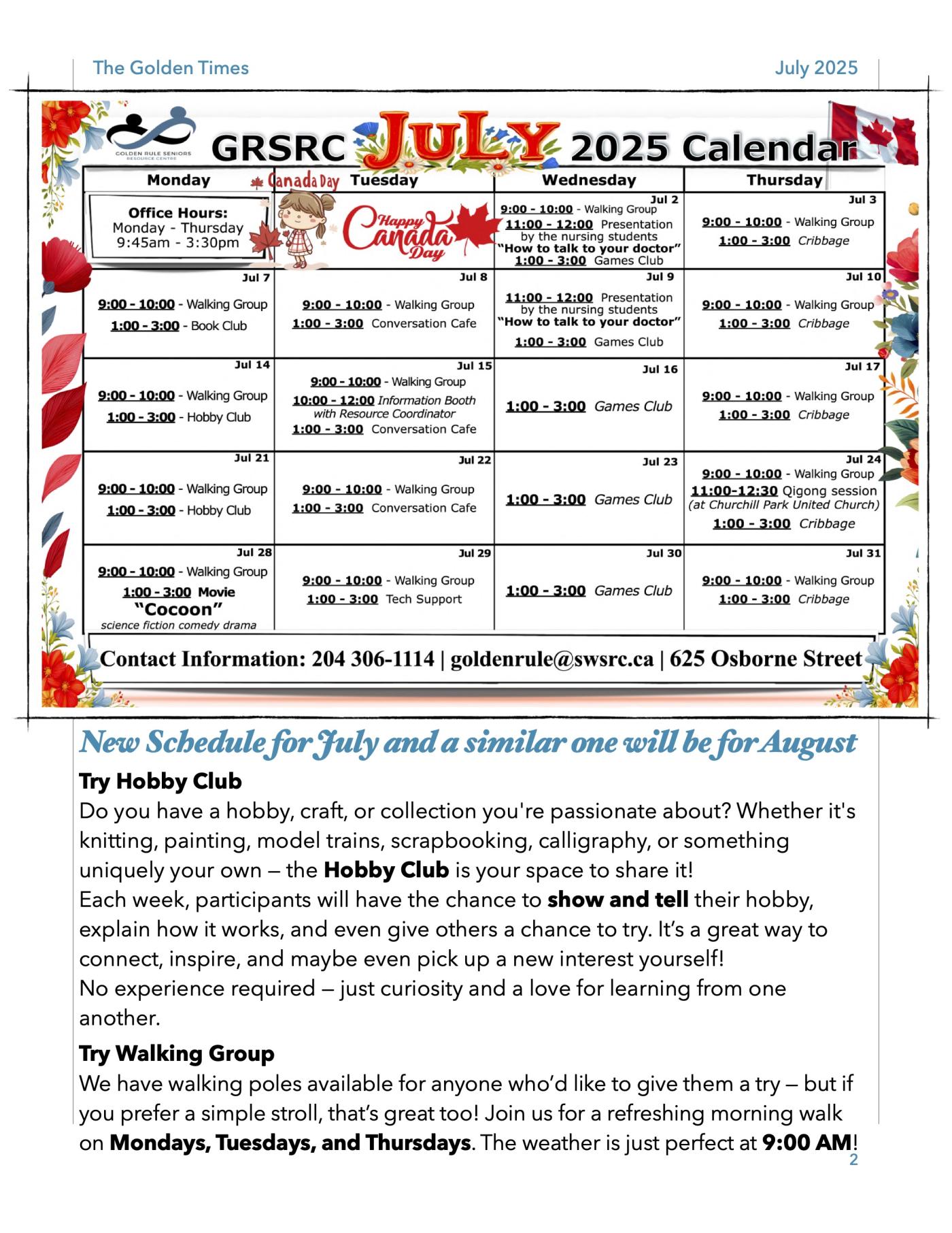 The Golden Times - July 2025 - Page 2