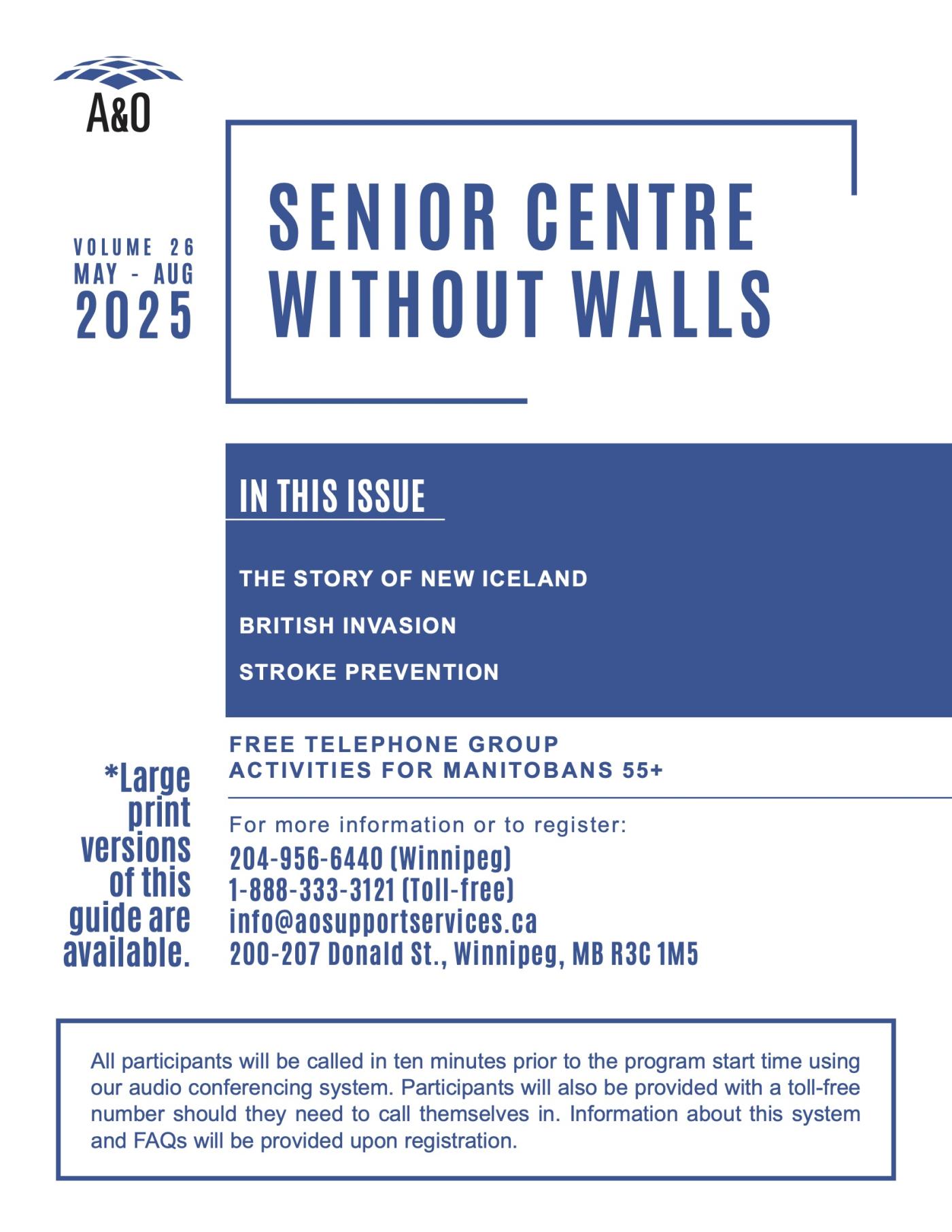 Senior Centre Without Walls Pt1.